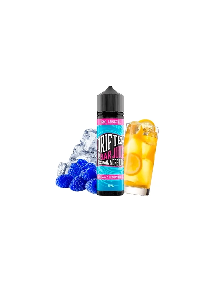 Juice Sauz Drifter Bar Blue Razz Lemonade Ice Nic Salt 20mg 60ml Prefilled E liquid