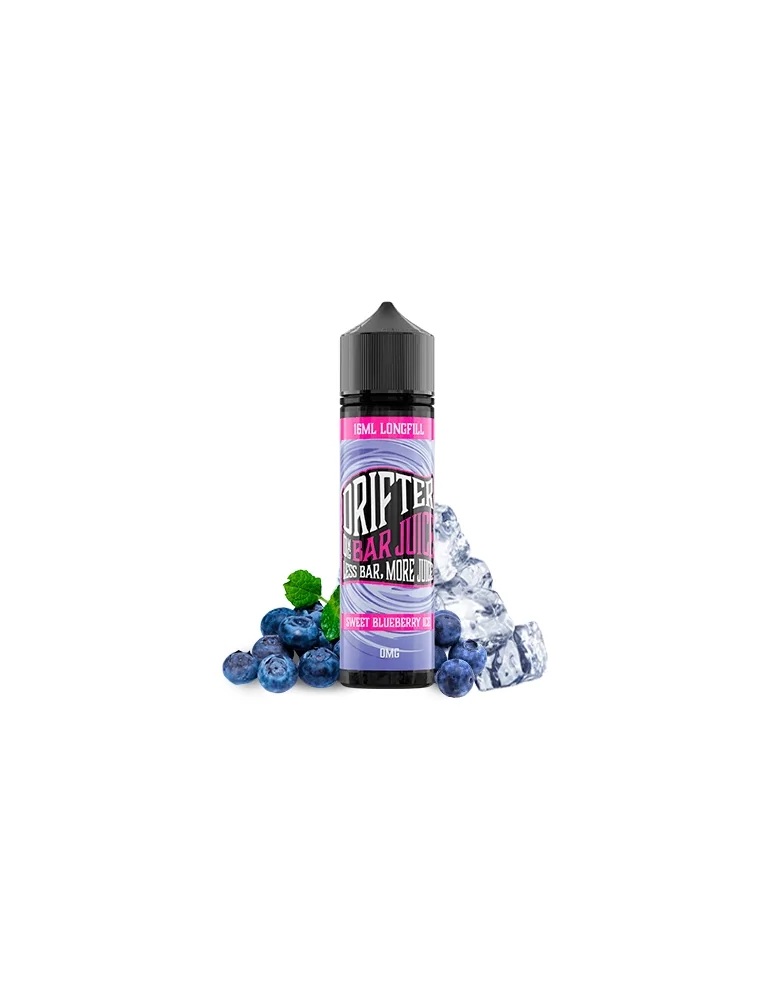 Juice Sauz Drifter Bar Sweet Blueberry Ice Nic Salt 20mg 60ml Prefilled E liquid