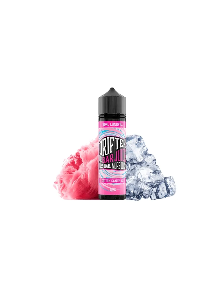 Juice Sauz Drifter Bar Cotton Candy Ice Nic Salt 20mg 60ml Prefilled E liquid