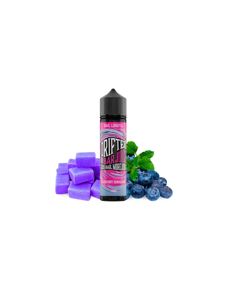 Juice Sauz Drifter Bar Blueberry Bubblegum Nic Salt 20mg 60ml Prefilled E liquid