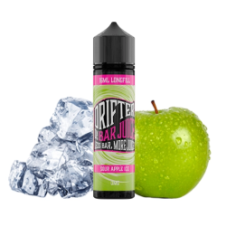 Juice Sauz Drifter Bar Sour Apple Ice Nic Salt 20mg 60ml Prefilled E liquid