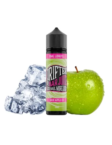 Juice Sauz Drifter Bar Sour Apple Ice Nic Salt 20mg 60ml Prefilled E liquid