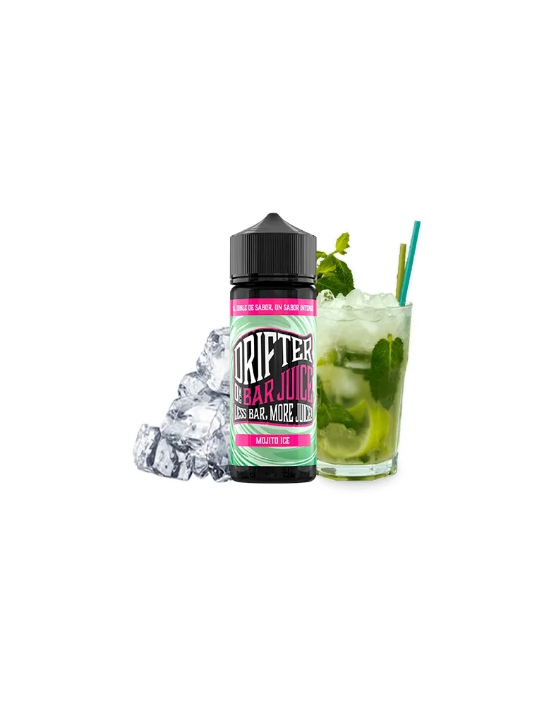 Juice Sauz Drifter Bar Mojito Ice 3mg 60/40 120ml Prefilled Nicotine E-liquid