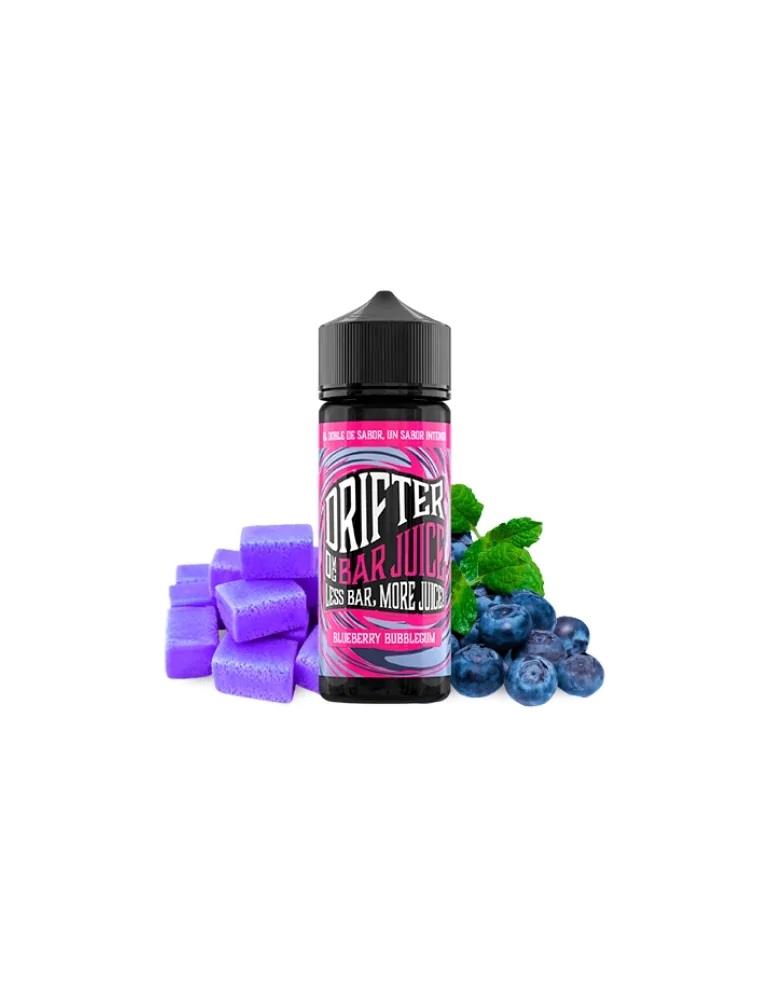 Juice Sauz Drifter Bar Blueberry Bubblegum 6mg 60/40 120ml Prefilled Nicotine E-liquid