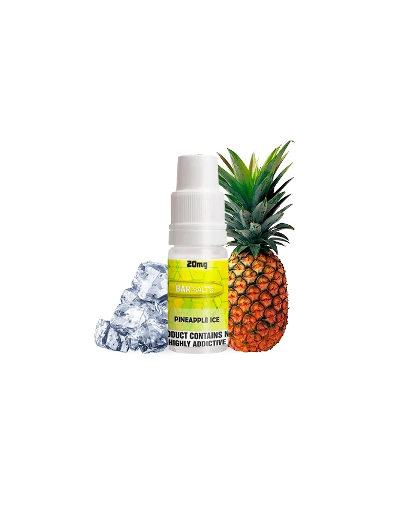 Bar Nicsalts Pineapple Ice 10mg 10ml 50/50 E liquid