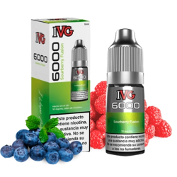 IVG 6000 Sourberry Fusion 10ml 10mg Salt E-liquid