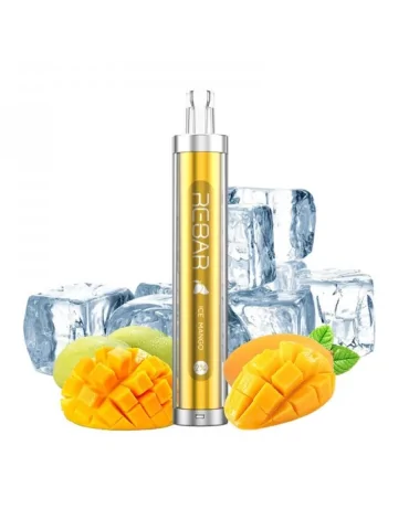 Puff Young P2 Mango Ice 20mg 600puffs mesh coil - Rebar by Lost Vape