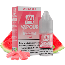 V4 Vapour Watermelon Bubblegum 10ml 3mg E-liquid