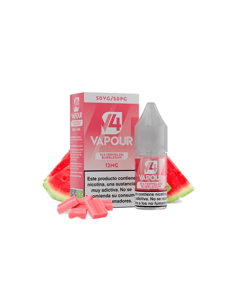 V4 Vapour Watermelon Bubblegum 10ml 12mg E-liquid