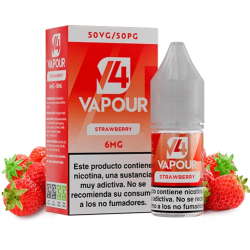 V4 Vapour Strawberry 10ml 6mg E-liquid