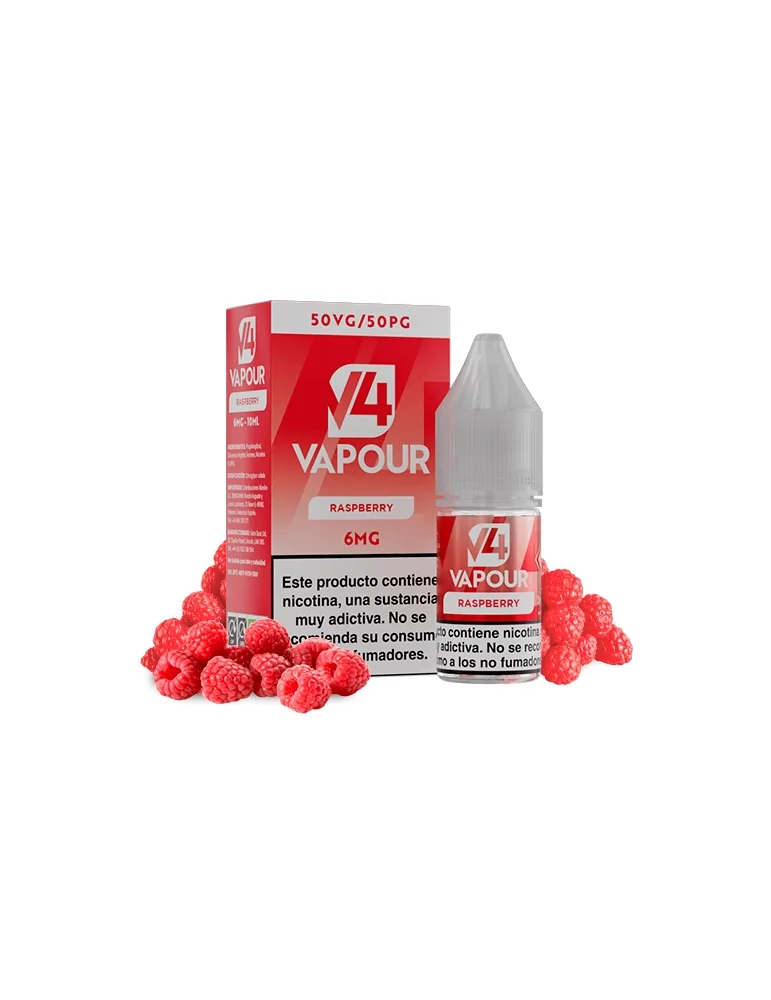 V4 Vapour Raspberry 10ml 6mg E-liquid