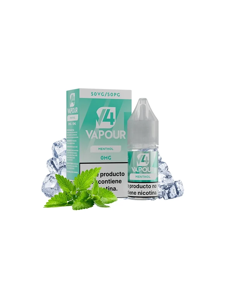 V4 Vapour Menthol 10ml 0mg E-liquid