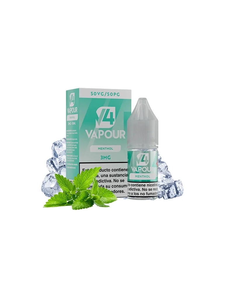 V4 Vapour Menthol 10ml 3mg E-liquid