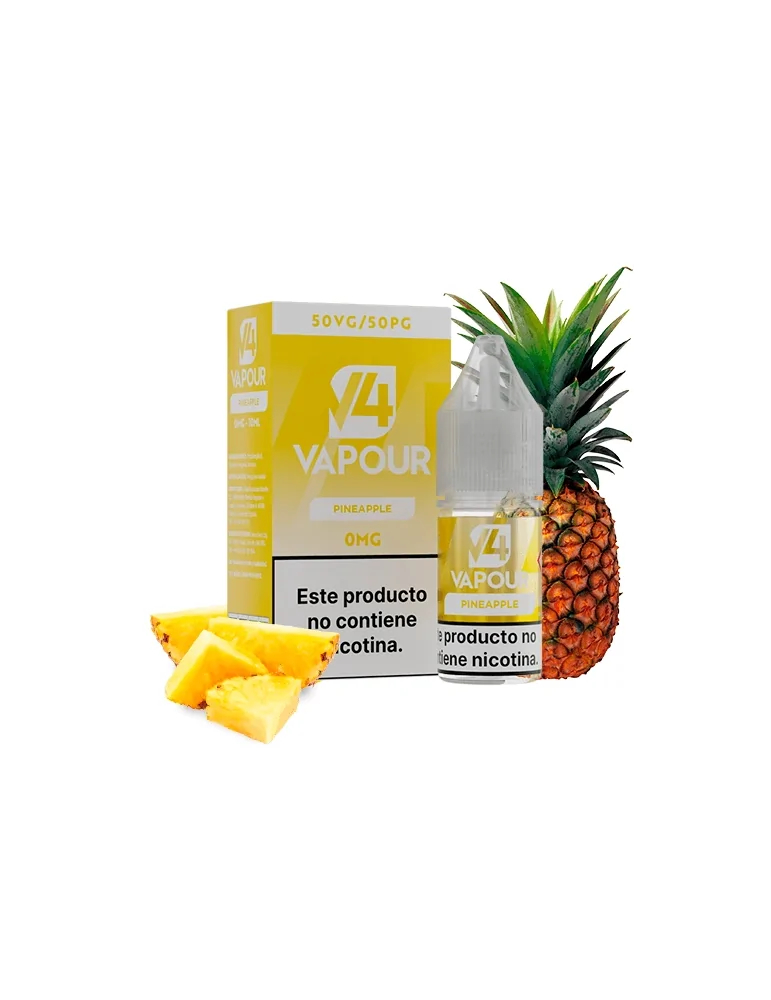 V4 Vapour Pineapple 10ml 0mg E-liquid