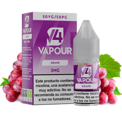 V4 Vapour Grape 10ml 3mg E-liquid