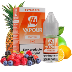 V4 Vapour Fruity Mix 10ml 0mg E-liquid