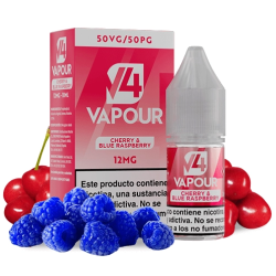 V4 Vapour Cherry Blue Raspberry 10ml 12mg E-liquid