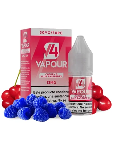 V4 Vapour Cherry Blue Raspberry 10ml 12mg E-liquid