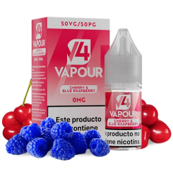 V4 Vapour Cherry Blue Raspberry 10ml 0mg E-liquid