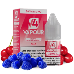 V4 Vapour Cherry Blue Raspberry 10ml 3mg E-liquid