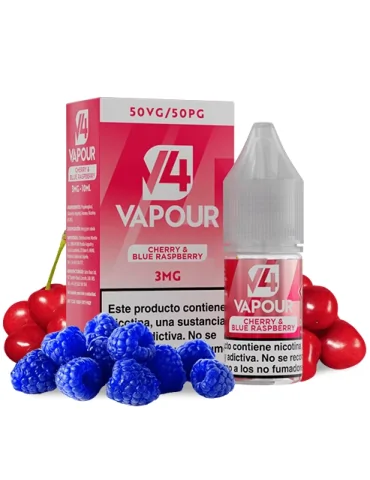 V4 Vapour Cherry Blue Raspberry 10ml 3mg E-liquid