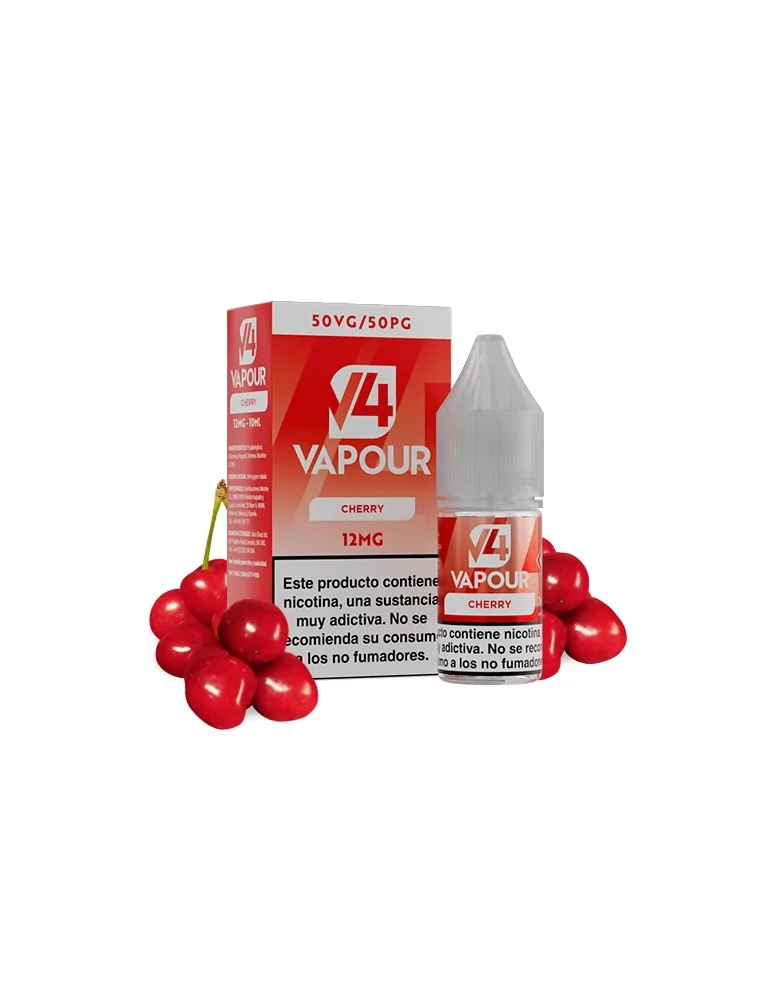 V4 Vapour Cherry 10ml 12mg E-liquid