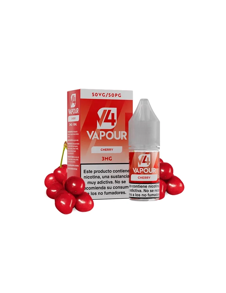 V4 Vapour Cherry 10ml 3mg E-liquid