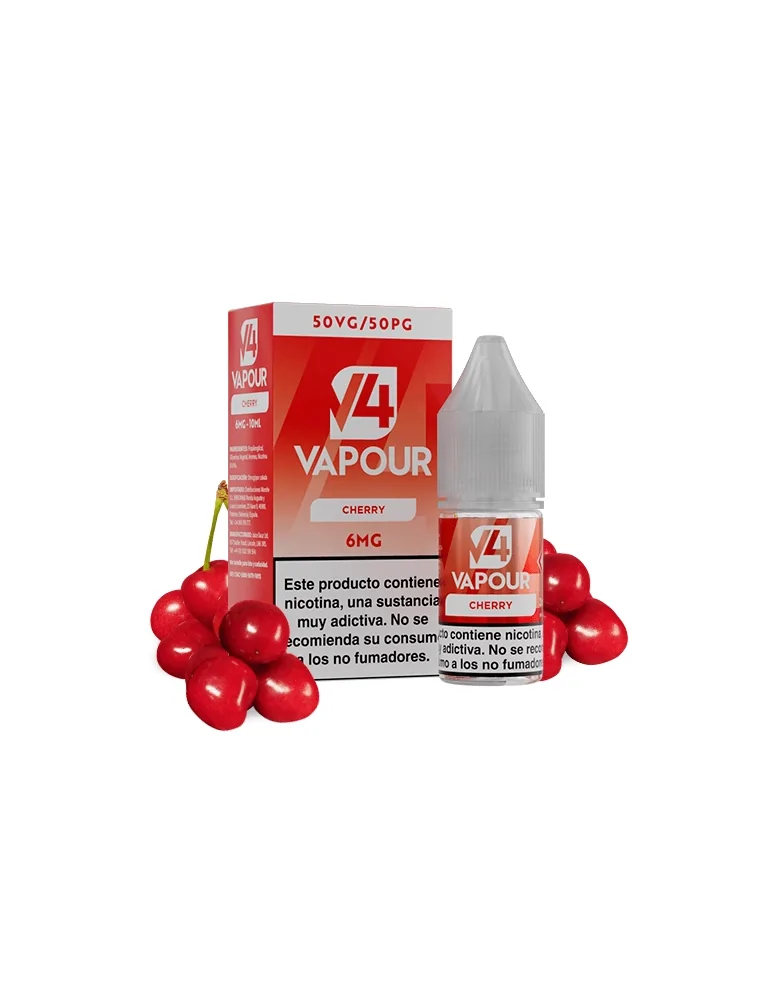 V4 Vapour Cherry 10ml 6mg E-liquid