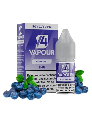 V4 Vapour Blueberry 10ml 3mg E-liquid