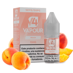 V4 Vapour Peach 10ml 12mg E-liquid