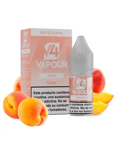 V4 Vapour Peach 10ml 12mg E-liquid