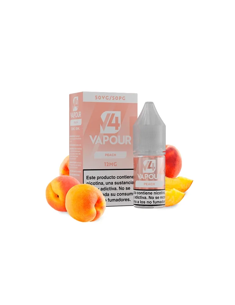 V4 Vapour Peach 10ml 12mg E-liquid