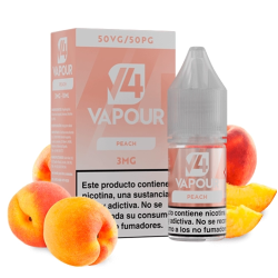 V4 Vapour Peach 10ml 3mg E-liquid