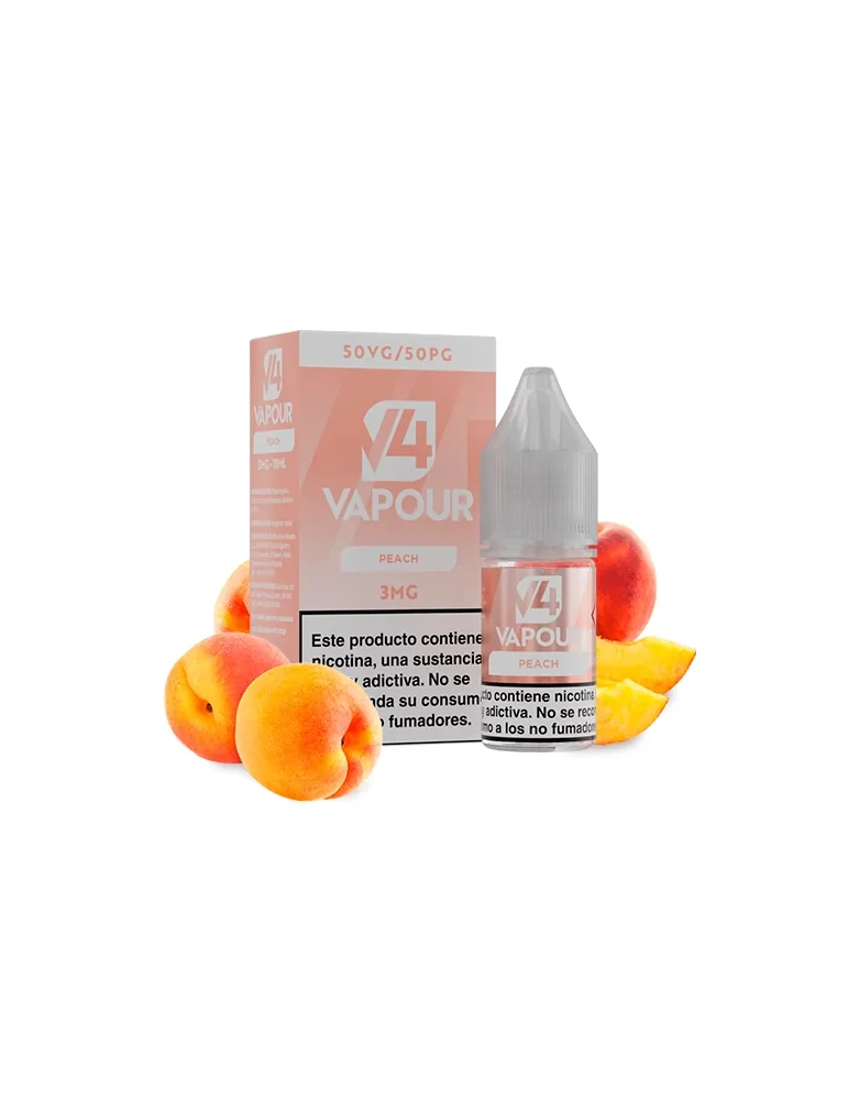 V4 Vapour Peach 10ml 3mg E-liquid