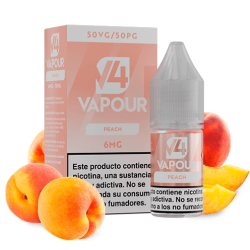 V4 Vapour Peach 10ml 6mg E-liquid