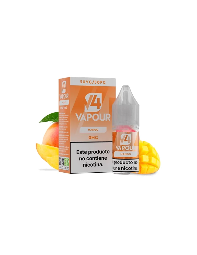 V4 Vapour Mango 10ml 0mg E-liquid