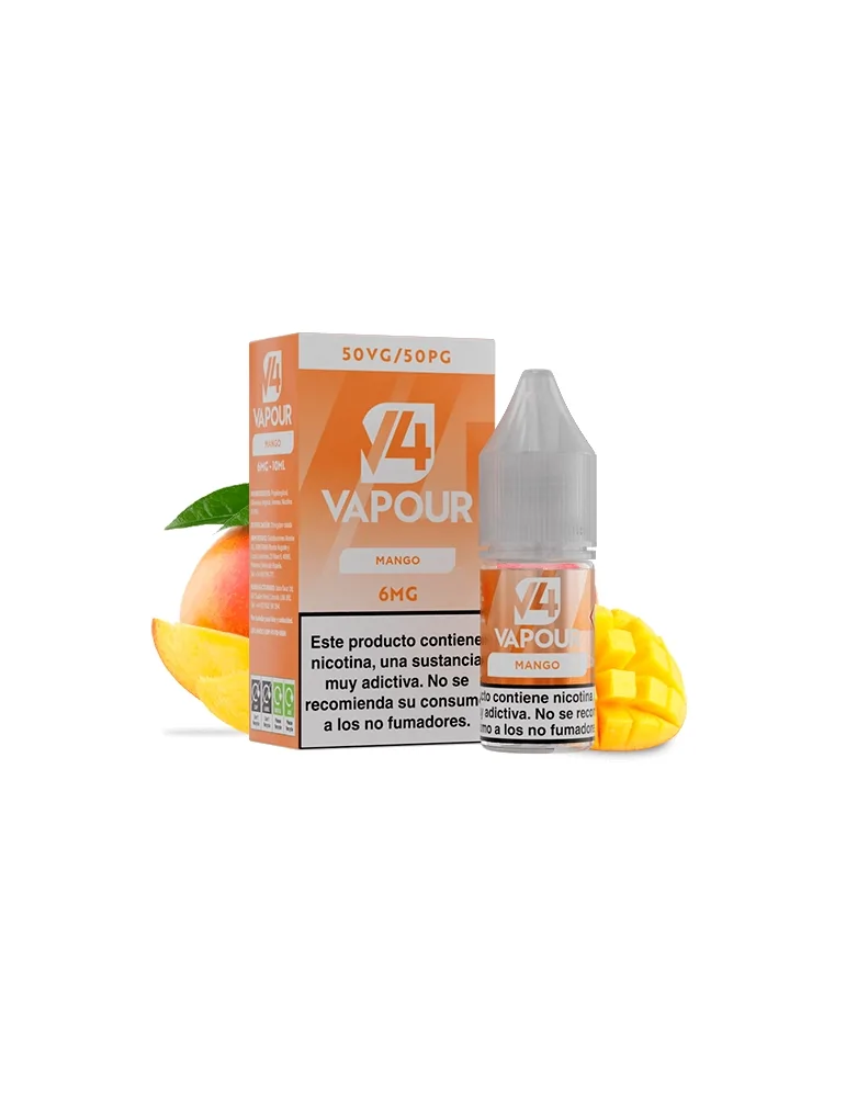 V4 Vapour Mango 10ml 6mg E-liquid