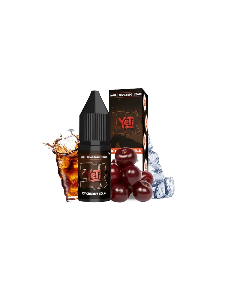 Yeti 3K Salts Icy Cherry Cola 20mg 10ml E liquid