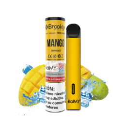 Balmy Mango 20mg 600puffs Disposable Vape EXPIRATION DATE 1.07.24.