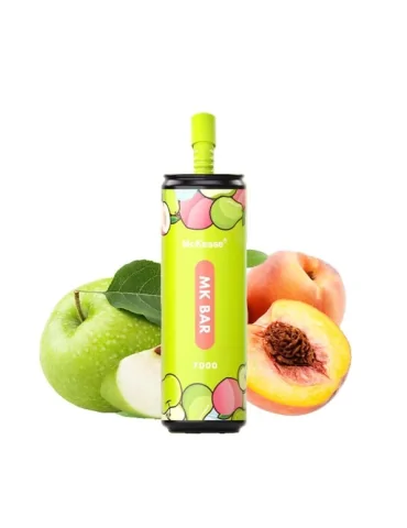 Puff MK Bar 7000puffs 20mg Apple Peach Pear - McKeese Disposable Vape