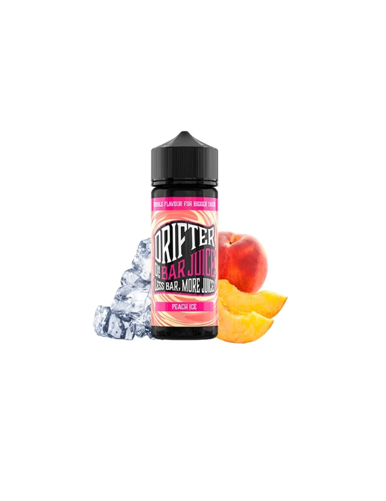 Juice Sauz Drifter Bar Peach Ice 6mg 60/40 120ml Prefilled Nicotine E-liquid