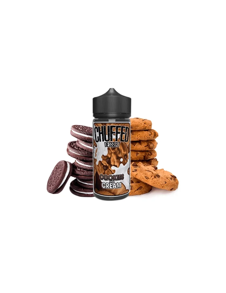 Chuffed Dessert Cookies and Cream Prefilled 120ml 6mg E liquid