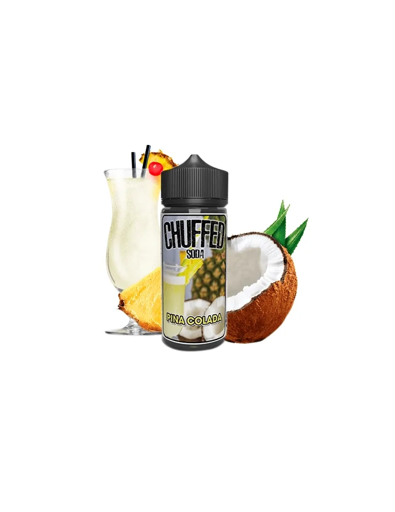 Chuffed Soda Pina Colada Prefilled 120ml 6mg E liquid