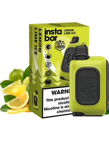 Insta Bar 20mg Lemon Lime Ice 15000 puffs Disposable Vape