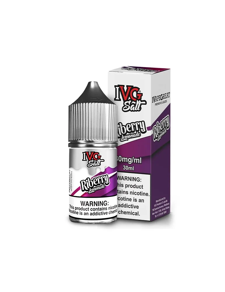 IVG Nic Salt 30ml Riberry Lemonade 20mg E-liquid