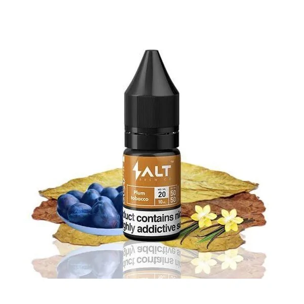 Salt Brew Plum Tobacco 10ml 20 mg nicsalt e-liquid