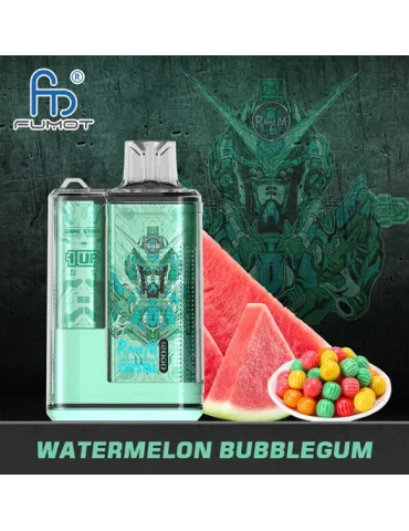 Crystal Watermelon Bubblegum 12000 puffs 20mg Fumot Disposable Vape