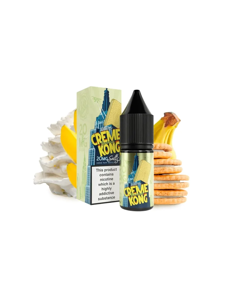 Creme Kong NicSalt Banana 10mg 10ml E liquid