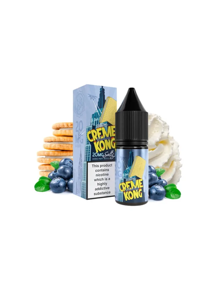 Creme Kong NicSalt Blueberry 10mg 10ml E liquid