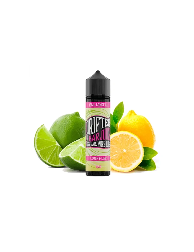 Juice Sauz Drifter Bar Lemon Lime Nic Salt 20mg 60ml Prefilled E liquid